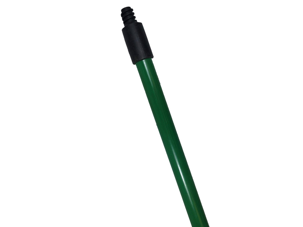 Fiberglass Handle, Threaded Plastic Tip - Green