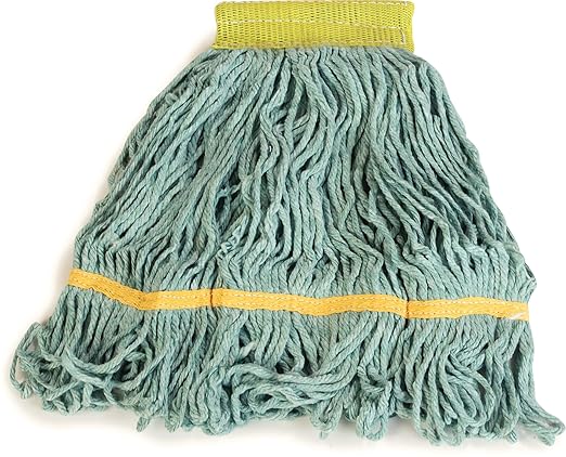 Synthetic Blended Looped End Mops - Small Green