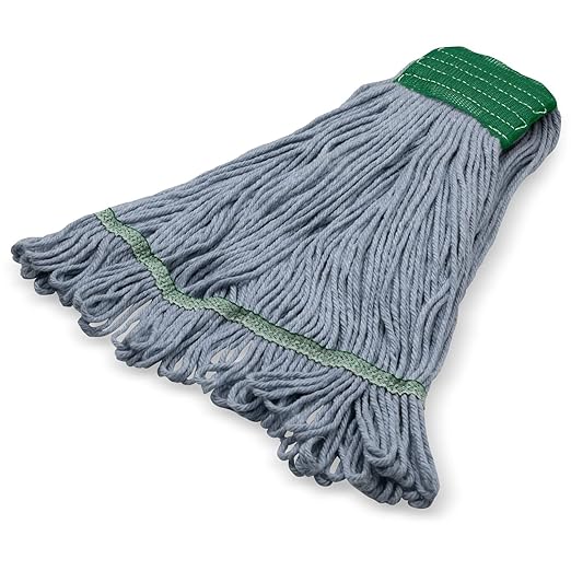 Synthetic Blended Looped End Mops - Medium Blue