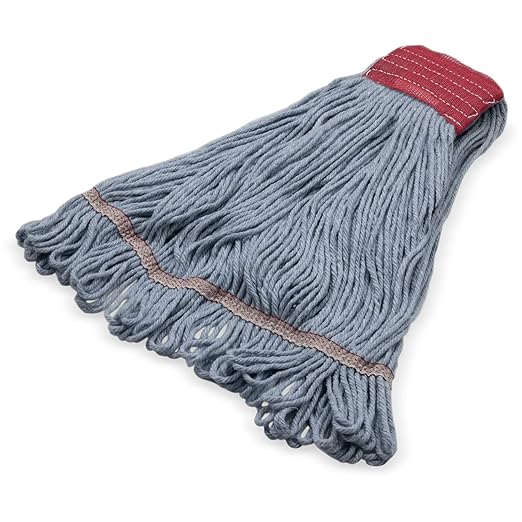 Synthetic Blended Looped End Mops - Large Blue