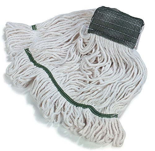 Synthetic Blended Looped End Mops - Medium White