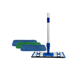 Microfiber Scrubbing Mop Kit - 17"