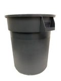 44 Gallon Trash Can - Gray