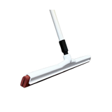 22" Red Moss Squeegee - 5' Fiberglass Handle White Kit