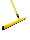 24" Squeegee - 5' Fiberglass Handle Yellow Kit