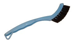 Grout Brush with Black Nylon Bristle - 8" - Blue