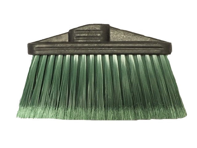 Light Sweep Upright Broom - 4" Trim Green- Head Only