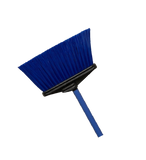 Light Vertical Sweep - 4' Blue Metal Handle - Stiff Blue