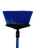 Light Vertical Sweep - 4' Blue Fiberglass Handle - Stiff Blue