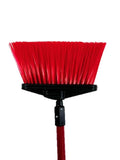 Light Vertical Sweep - 4' Red Fiberglass Handle - Stiff Red