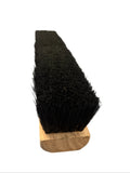 Black Tampico Floor Brush - 2 1/2 Trim - 18"