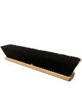 Flagged Gray Poly Floor Brush - with Block for Bolt-On Handle - 36"