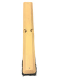 Flagged Gray Poly Floor Broom - Plastic- 18"