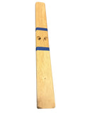 Black Poly Floor Brush - Sustainable Wood Block - 24"