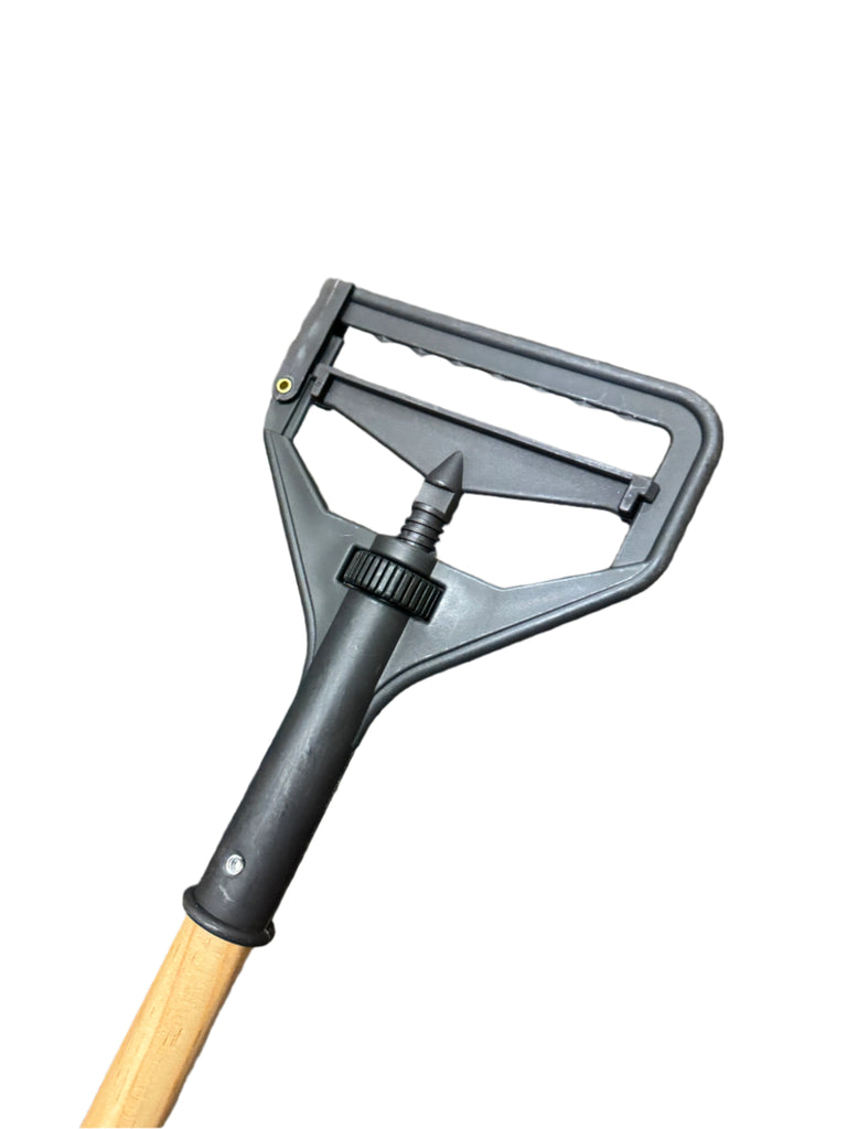 Quick Change Wet Mop Handles - Wood Handle