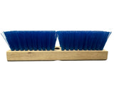 Blue Stiff Plastic Deck Scrub Brush