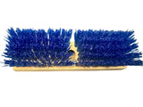 Blue Stiff Plastic Deck Scrub Brush