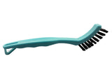 Grout Brush with Black Nylon Bristle - 8" - Blue