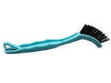 Grout Brush with Black Nylon Bristle - 8" - Blue