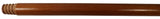 Hardwood Handle, Threaded Tip, Lacquered - 7/8" dia. 4' long