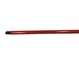 Light Sweep Upright Broom Stiff- 5" Trim Red - Head & Handle