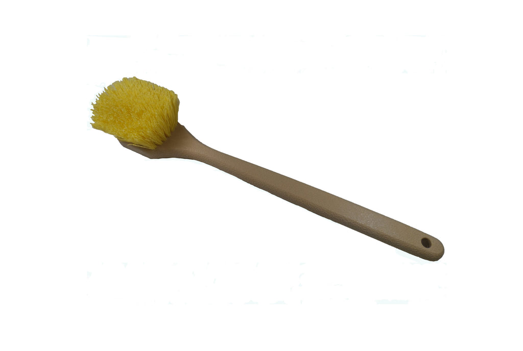 Cream Plastic Utility Brush - 20"