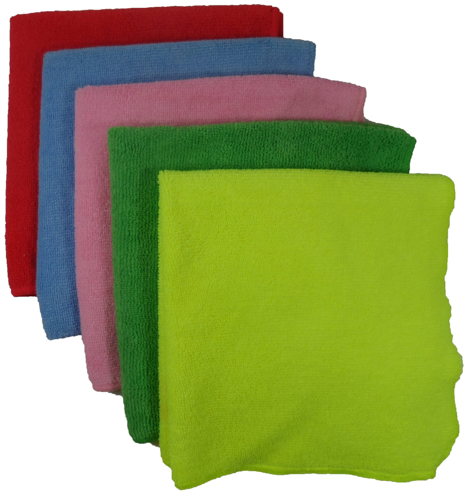 Microfiber Cloths - 16 x 16 - Green