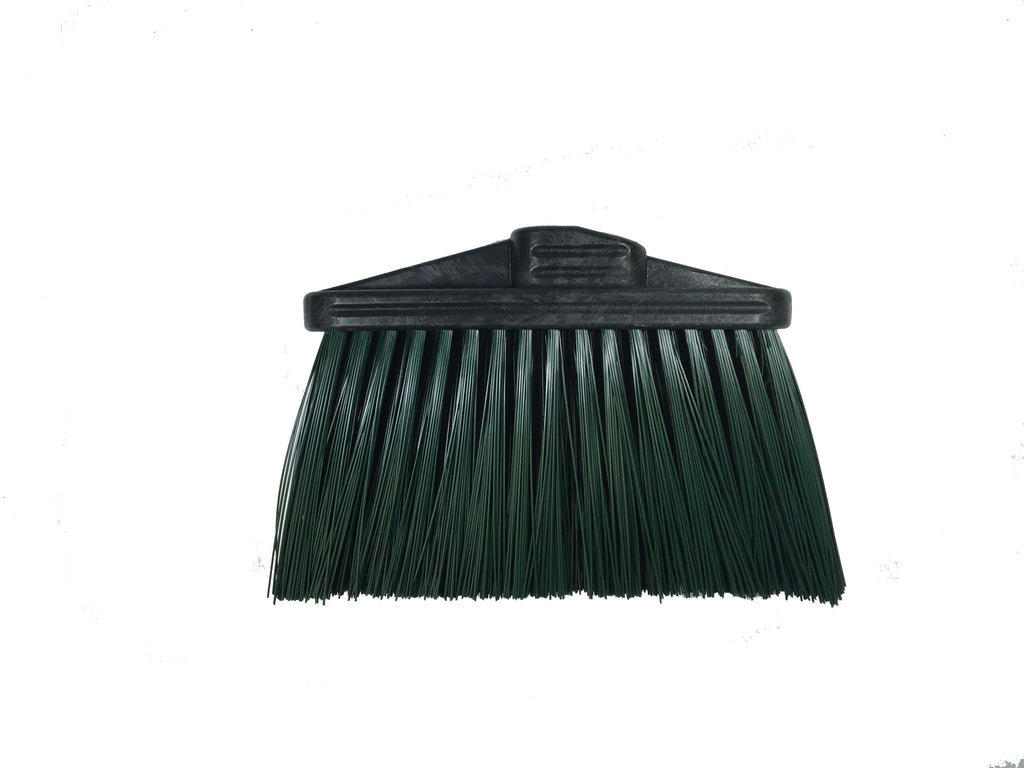 Light Sweep Upright Broom Stiff - 5" Trim Green - Head Only