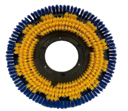 Poly Rotary Carpet Scrub Brushes - 17"