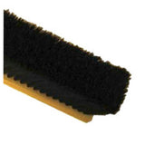 Black Tampico Floor Brush - 3" Trim - 18"