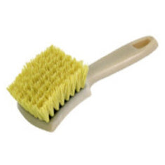 Crimped Cream Color Poly Sidewall Brush