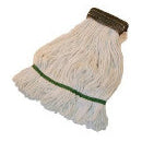 Synthetic Blended Looped End Mops - Small White